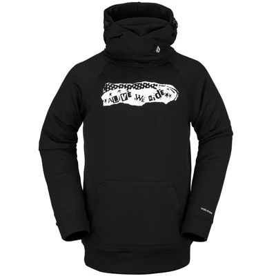 Volcom Hydro Riding kapucnis pulóver Alive Black
