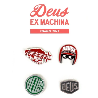Deus Classic Pin Pack Multi
