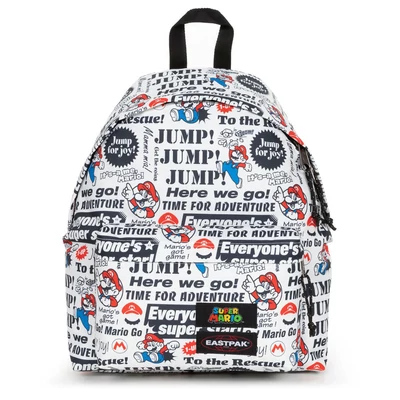 Eastpak X Super Mario Bros Padded Pak r hátizsák Mario Newspaper