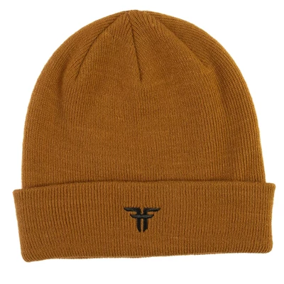 Fallen Trademark Embroireded téli sapka Camel