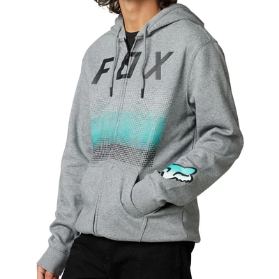 Fox Fgmnt Zip kapucnis pulóver Heather Graphite 