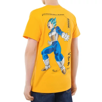 Primitive X Dragon Ball Vegeta Rage póló Gold