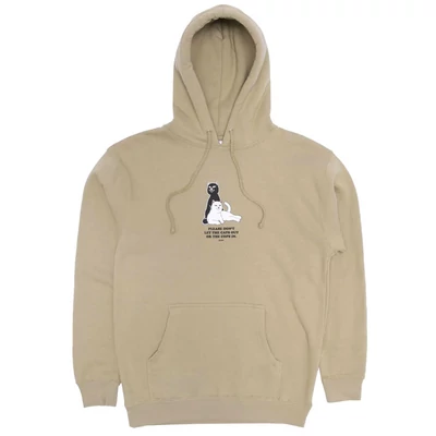 Ripndip Keep The Cats In kapucnis pulóver Sandstone