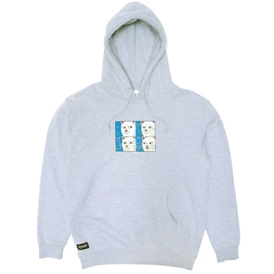 Ripndip Memory Bank kapucnis pulóver Ash Heather