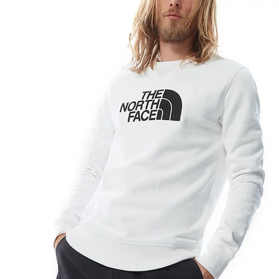The North Face Drew Peak Crew pulóver TNF White TNF Black