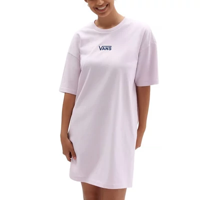 Vans Center Vee Tee Dress ruha Lavender Fog