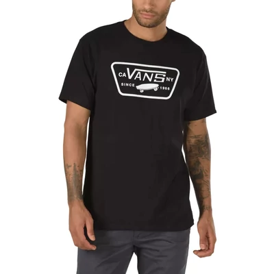 Vans Full Patch póló Black White
