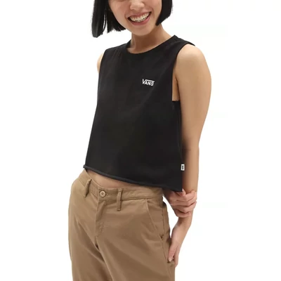 Vans Junior V Muscle Crop trikó Black