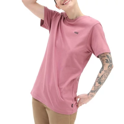 Vans Left Chest Logo póló Deco Rose