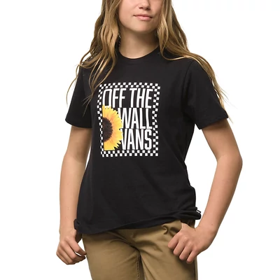 Vans Sunlit Girls gyerek póló Black