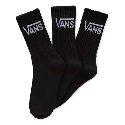Vans Classic Crew wmns zokni Black Ashley Blue 3 pár