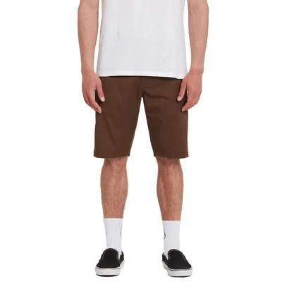 Volcom Frickin Modern Stretch rövidnadrág Dark Earth