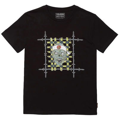 Volcom Richard French Sayer gyerek póló Black
