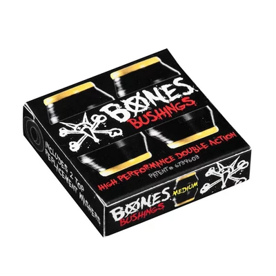 Bones Hardcore gumipogácsa Black Yellow Medium
