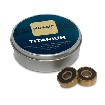 Mosaic Super Titanium csapágy Gold Black Abec7