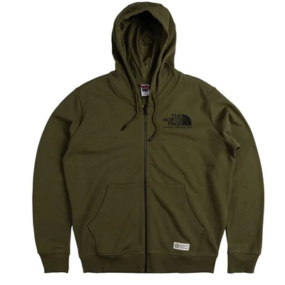 The North Face Berkeley California kapucnis zip pulóver Military Olive