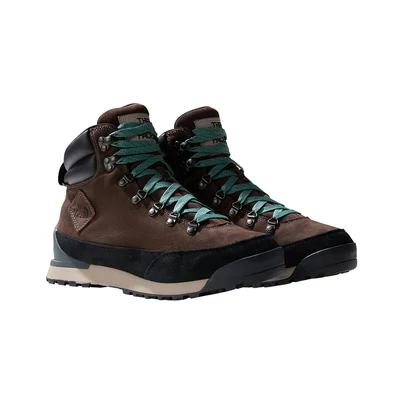 The North Face Back To Berkeley Iv Leather Wp bakancs Demitasse Brown Tnf Black
