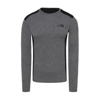 The North Face Easy aláöltözet LS TNF Medium Grey Heather TNF Black