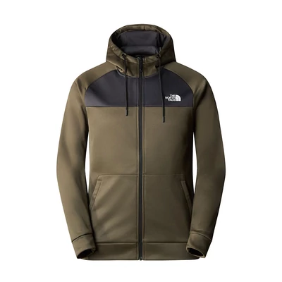 The North Face Reaxion Fleece kapucnis pulóver New Taupe Green Asphalt Grey