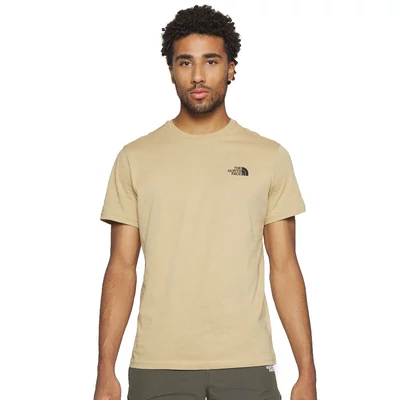 North Face Simple Dome póló Khaki Stone