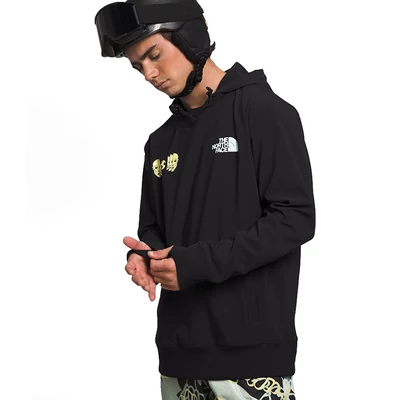 The North Face Tekno Logo kapucnis pulóver TNF Black Sun Sprite