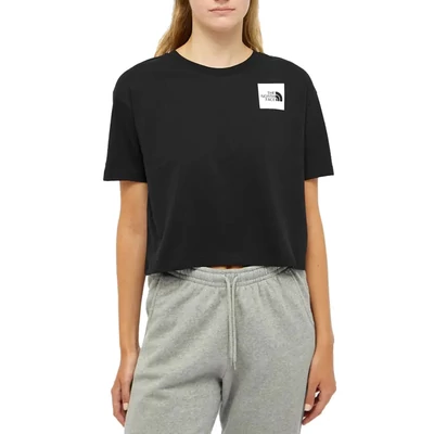 the North Face Cropped Fine póló TNF Black