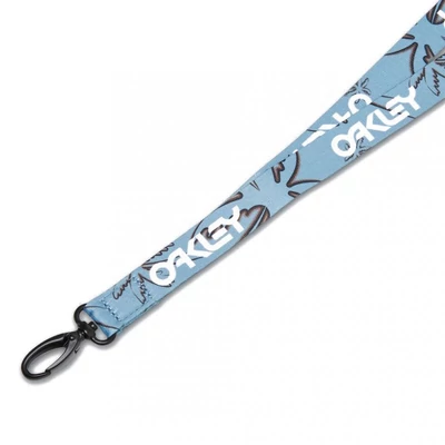 Oakley Wanderlust Lanyard Three Lines Palms lt Blue