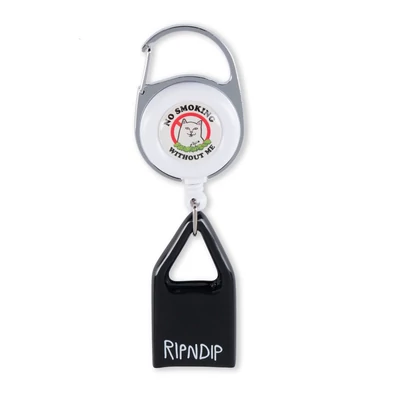 Ripndip No Smoking öngyújtó tartó Black Silver