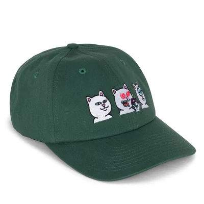 Ripndip Shroom Diet Dad Strapback sapka Olive