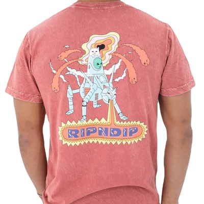 Ripndip Robot Attack póló Clay Mineral Wash