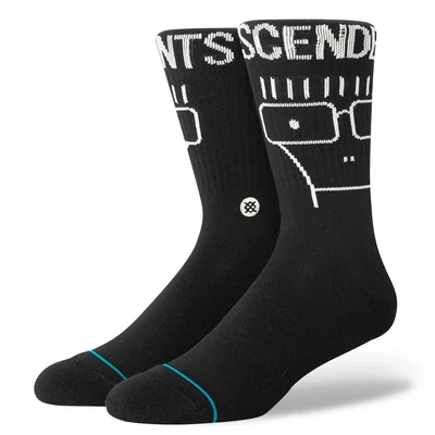 Stance X Descendents zokni Washed Black 