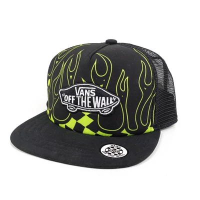 Vans Classic Patch Boys Trucker sapka Lime Green Black