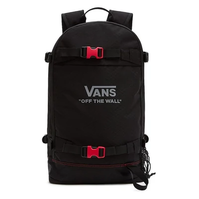 Vans Construct Cordura Snowpack hátizsák Black True Red