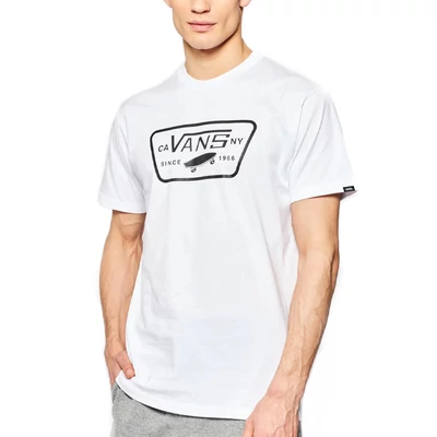 Vans Full Patch póló White Black