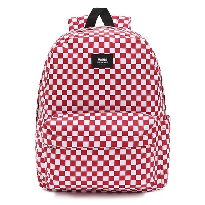 Vans Old Skool Checkerboard hátizsák Chili Pepper White