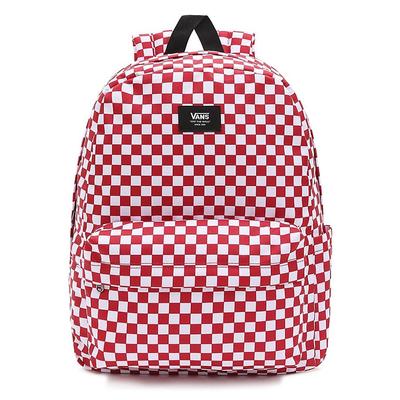 Vans Old Skool Checkerboard hátizsák Chili Pepper White