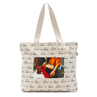 Vans Pride OTW Gallery Tote táska Sara Lorusso White