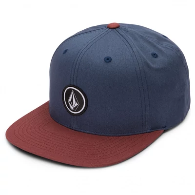 Volcom Quarter Twill Snapback sapka Cruzer Blue