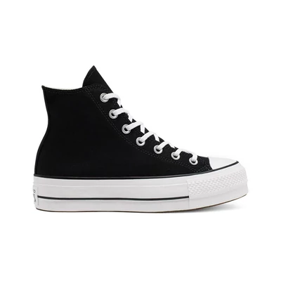Converse Chuck Taylor All Star Lift Platform Hi cipő Black White White