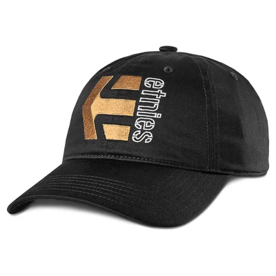 Etnies Corp Combo Snapback sapka Black Orange