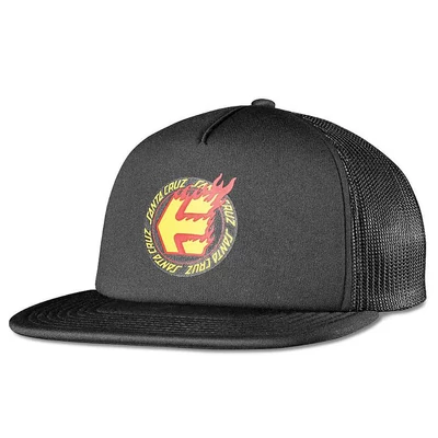 Etnies Santa Cruz Flame Trucker sapka Black