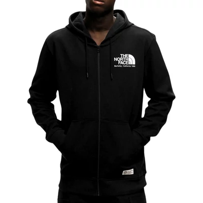 The North Face Berkeley California kapucnis zip pulóver Tnf Black