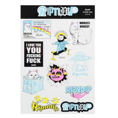 Ripndip Fan Fave matrica Sheet Multi