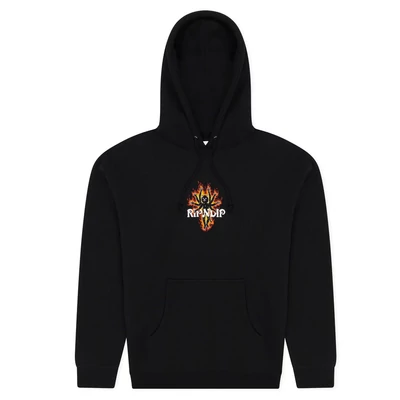 Ripndip Illusion kapucnis pulóver Black