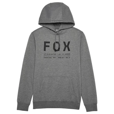 Fox Non Stop kapucnis pulóver Heather Graphite