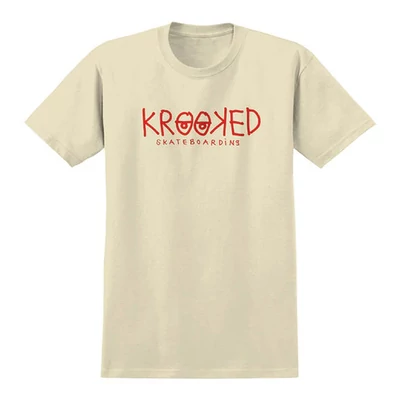 Krooked Krkd Eyes póló Cream Red