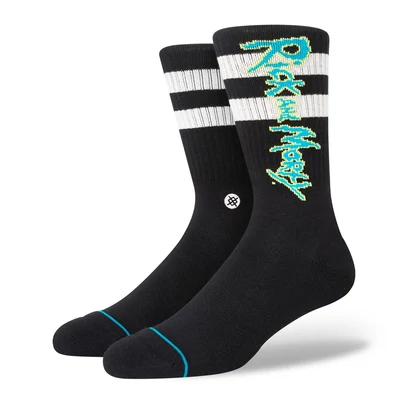 Stance Rick And Morty zokni Black 1 pár
