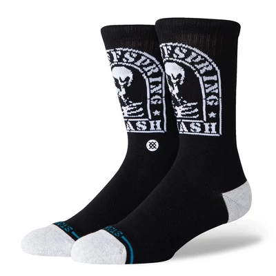 Stance Smashed Crew zokni Black 1 pár