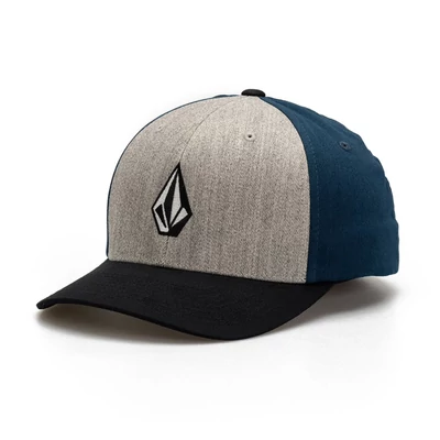 Volcom Full Stone Hthr Xfit Fullcap sapka Deep Blue
