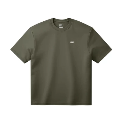Vans Left Chest Logo póló Mossy Olive